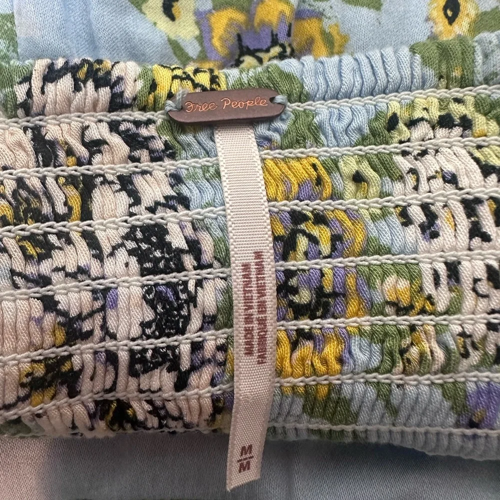 ⭐️Host Pick ⭐️Free People light blue spaghetti strap dress size medium - Picture 14 of 16